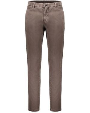 Moorer Hose mit geradem Bein - Grau