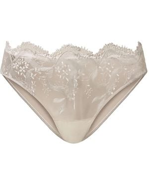 Twinset Bragas de tul bordadas - Neutro