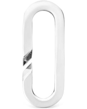 Bizzotto Gioielli Open-Link Paperclip Pendant - White