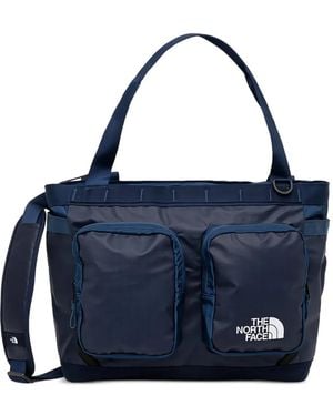 The North Face Base Camp Voyager Front-Pockets Tote Bag - Blue