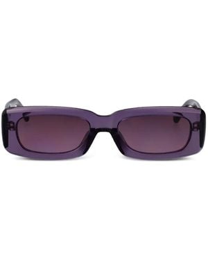 The Attico Gafas de sol Mini Marfa con montura rectangular - Morado