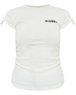 MISBHV Tie-Sleeves T-Shirt - White