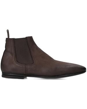Premiata Pull-Tab Chelsea Boots - Brown