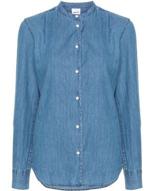 Aspesi Denim Cotton Shirt - Blue