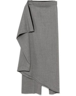 ALAINPAUL Extended Tailored Pants - Gray