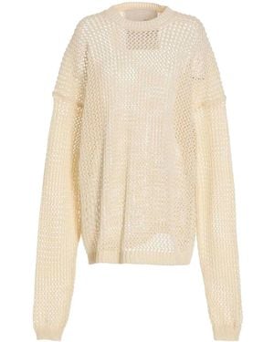 Ramael Bio Cable Pullover - Weiß