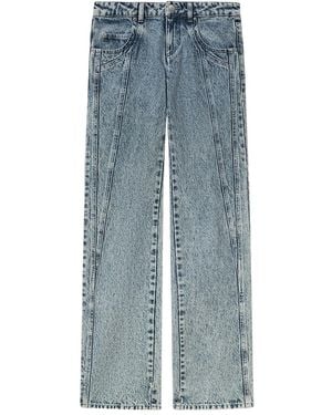 Isabel Marant Jaylis Jeans Mit Einsätzen - Blau