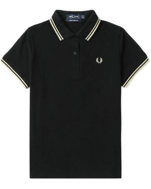 Fred Perry ポロシャツ - ブラック