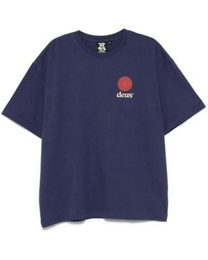 Deus Ex Machina Strata T-Shirt - Blue