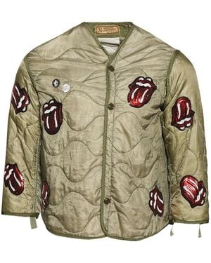 MadeWorn Giacca Con Applicazione - Verde