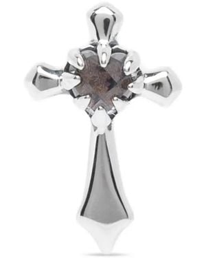 Stolen Girlfriends Club Gothic Cross Ohrringe - Weiß