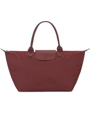 Longchamp Sac Porté Épaule Le Pliage One - Purple