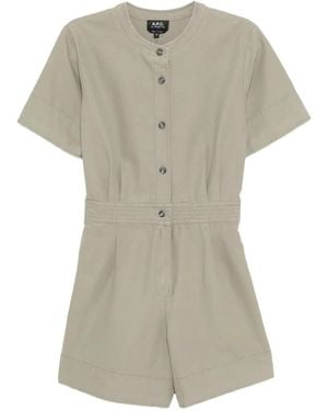 A.P.C. Ronda Jumpsuit - Grau