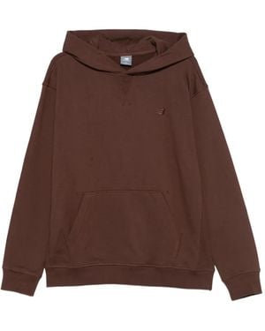 New Balance Hooded Pocket Sweatshirt - Brown