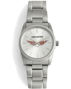 Zadig & Voltaire Motif 33Mm Watch - White