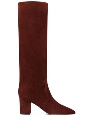 Paris Texas Bottines Anja En Daim - Brown