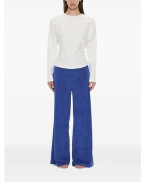 Christopher Esber Looped Back Orbit Long Trousers - Blue