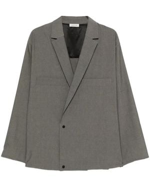 Fear Of God Double-Breasted Jacket - Grey