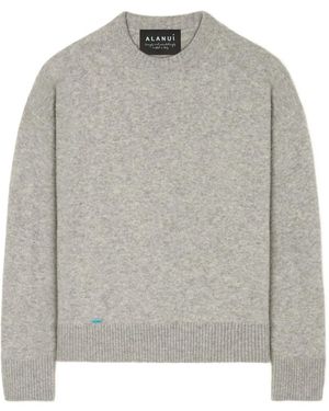 Alanui Jersey Con Cuello Redondo - Gris