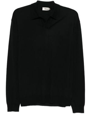 Altea Polo-Collar Sweater - Black