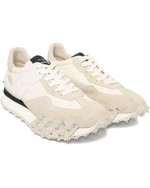 Barracuda レザースニーカー - ナチュラル