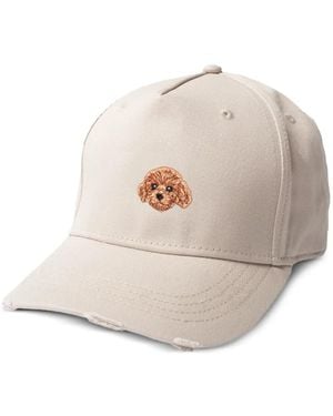 PELO FOUNDATION Baseballkappe mit Logo-Stickerei - Natur