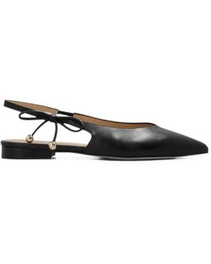 Furla Poppy Slingback Ballet Flats - Black