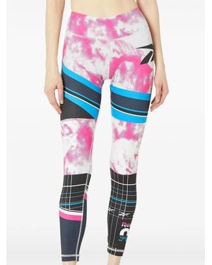 Reebok Workout Ready Myt Aop Tight Wmns Leggings - Pink