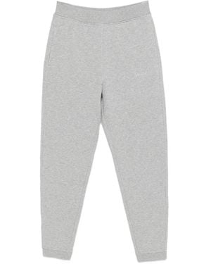 Max Mara Tornado Embroidered-Logo Track Pants - Gray