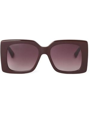 Stella McCartney Square-Frame Sunglasses - Purple