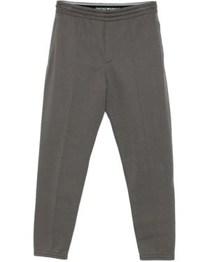 Emporio Armani Cuffed Pants - Grey