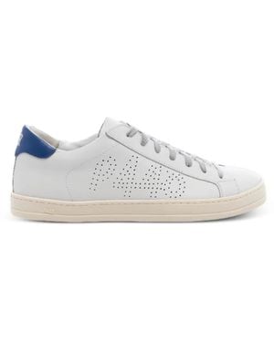 P448 John Logo-perforated Sneakers - White