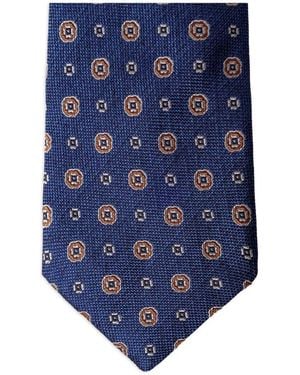 Hackett Medal Flower Krawatte - Blau