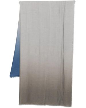 D'Aniello Ombre-effect scarf - Gris