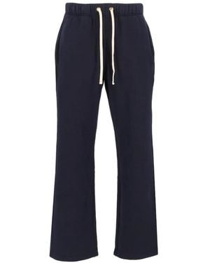 Les Tien Gerade Jogginghose Mit Kordelzug - Blau