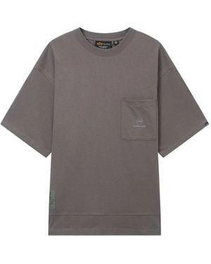 Alpha Industries Pocket Short-Sleeve T-Shirt - Grey