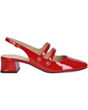 COACH 40Mm Winley Slingback Court Shoes - Red