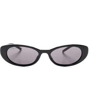 Gucci Occhiali Da Sole Cat-Eye - Grigio