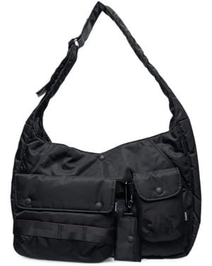 Comme des Garçons Multi-Pocket Shoulder Bag - Black
