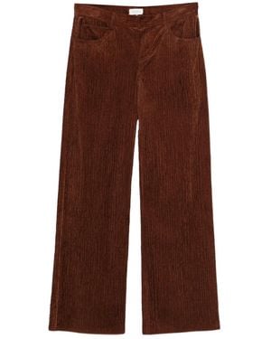 Magda Butrym Corduroy Pants - Brown
