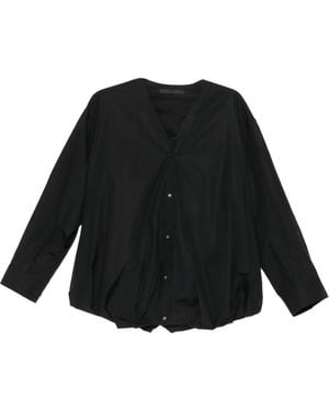 JNBY V-Neck Blouse - Black