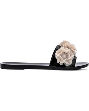 Melissa Babe Springtime Slides - Black