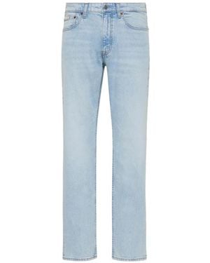 Calvin Klein Slim-Fit Logo-Patch Jeans - Blue