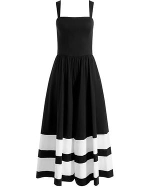 Alice + Olivia Tuta Intera Belden A Gamba Ampia - Bianco