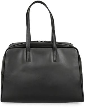 mizuiro ind Leather Tote Bag - Black
