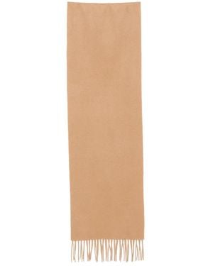 Hackett Fringed Scarf - White