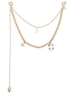 Vivetta Charm-Embelished Chains - White