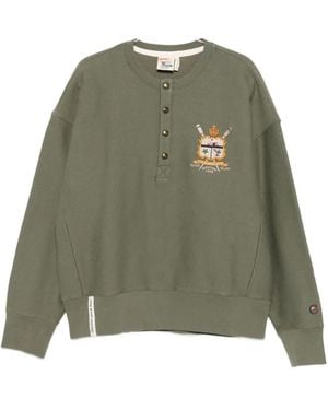 Champion Embroidered Logo Sweatshirt - Green