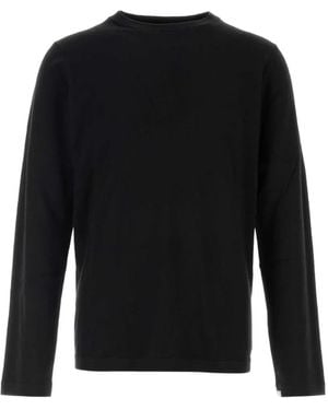 Extreme Cashmere Long-Sleeve Crew-Neck T-Shirt - Black