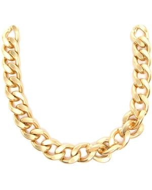 APEDE MOD Curb-Chain Sunglasses Neck Strap - Metallic